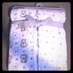 NWT Baby Boy Muslin Swaddle Blankets